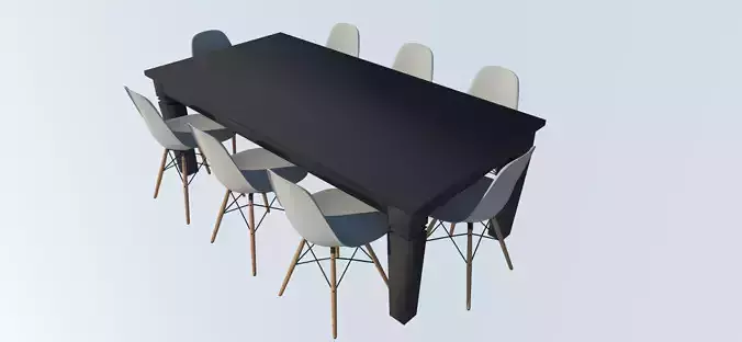 ANB Dining Table 3D print model