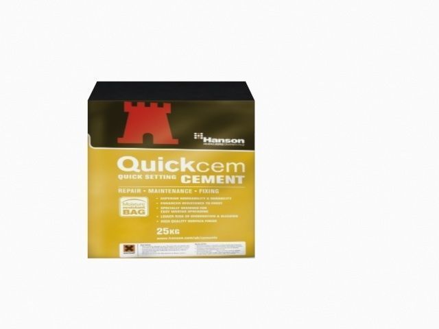 Cement box of quickcomm charcoal Free 3D model