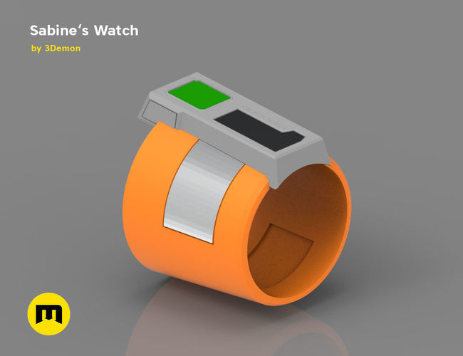 Sabine Wren Gauntlets from Star Wars 3D print model 3D print model