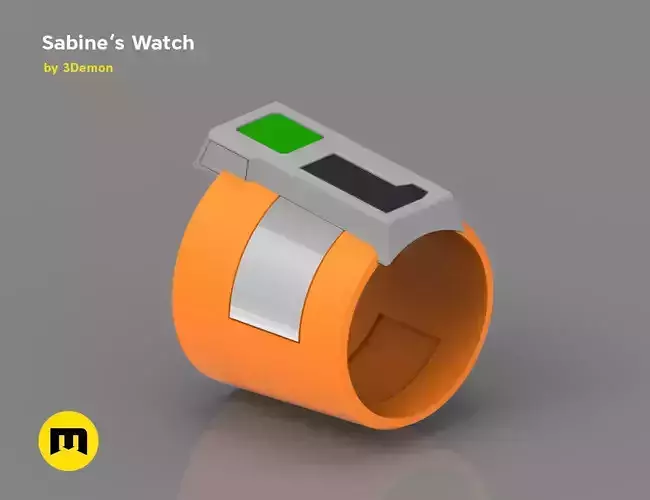 Sabine Wren Gauntlets from Star Wars 3D print model 3D print model