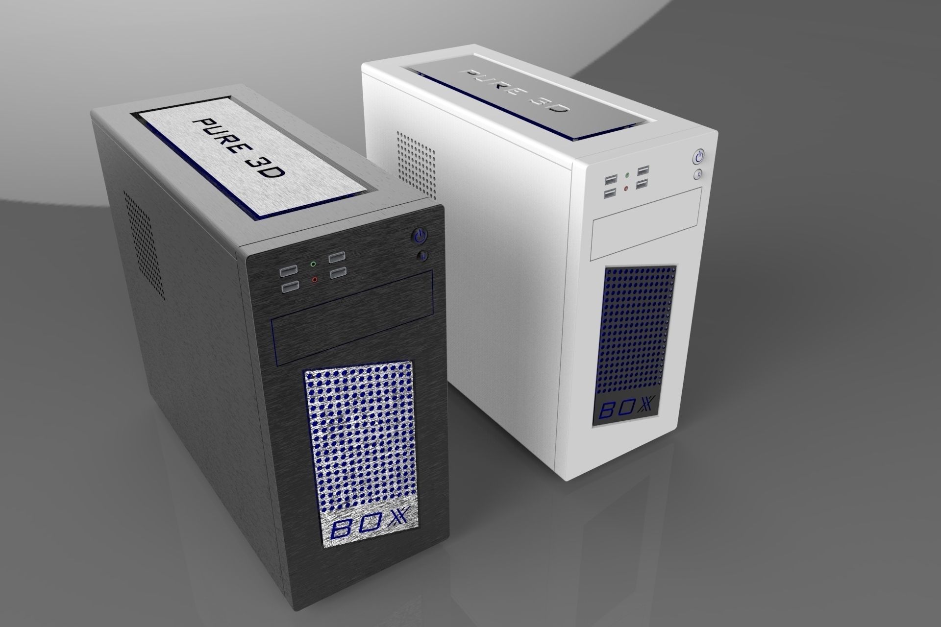 PURE 3D BOXX Free 3D model_9