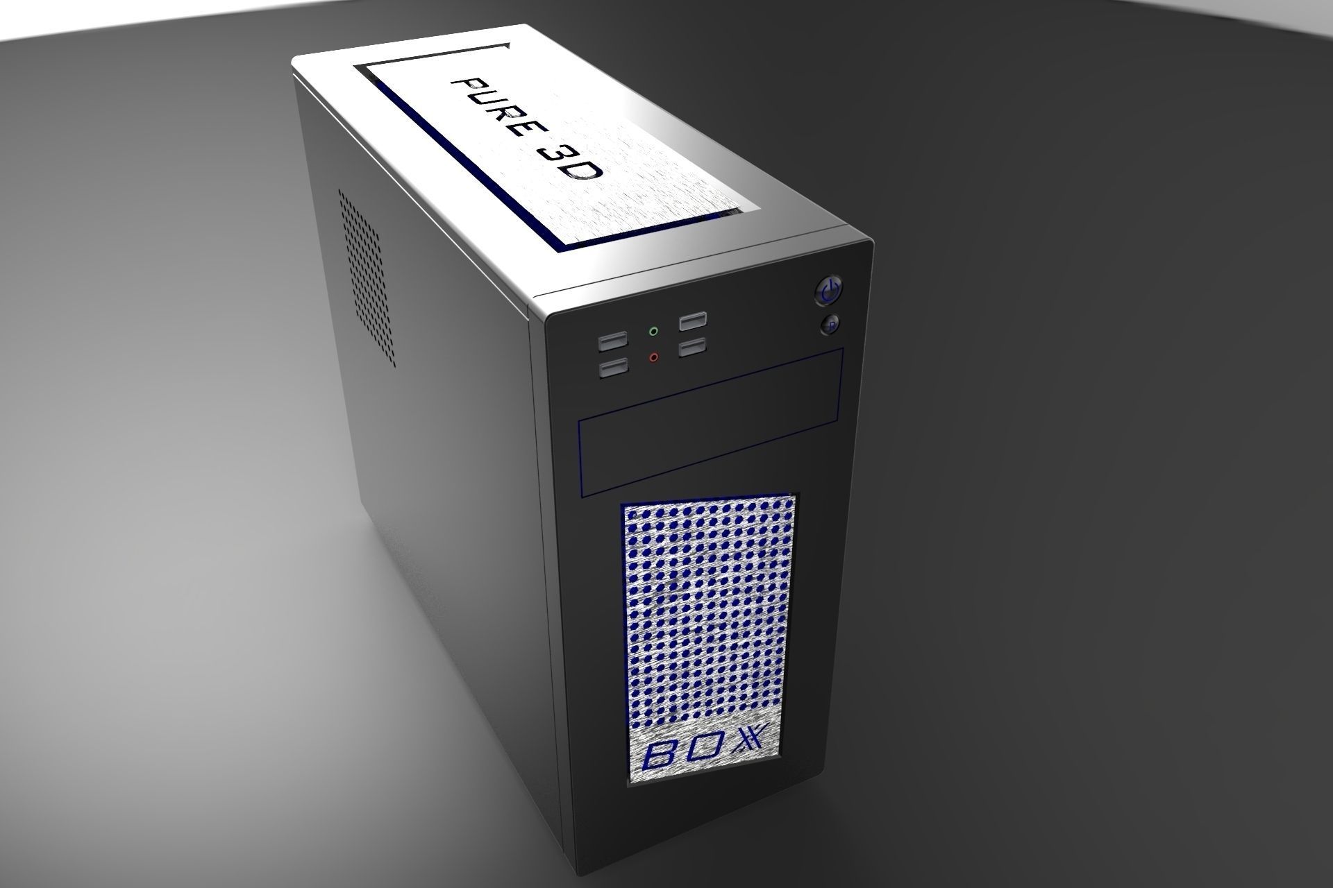 PURE 3D BOXX Free 3D model_8