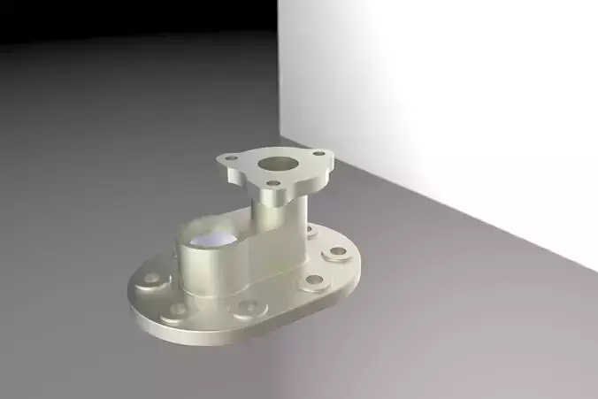 high pump  pompa alta Free 3D model