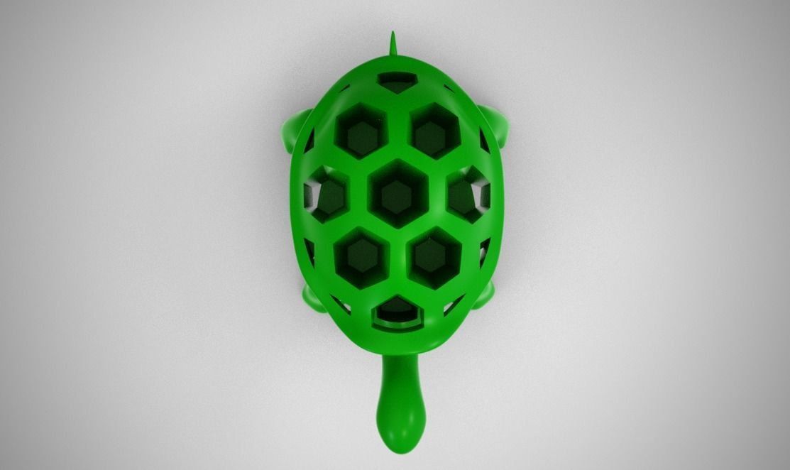 Turtle Organizer 3D print model_4