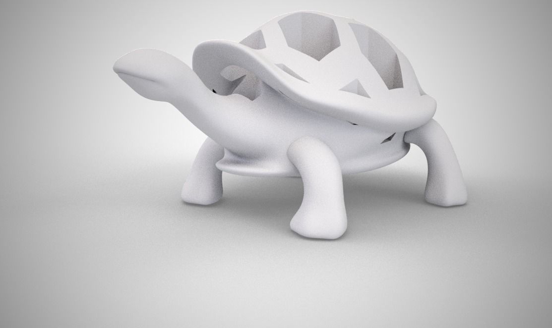 Turtle Organizer 3D print model_12
