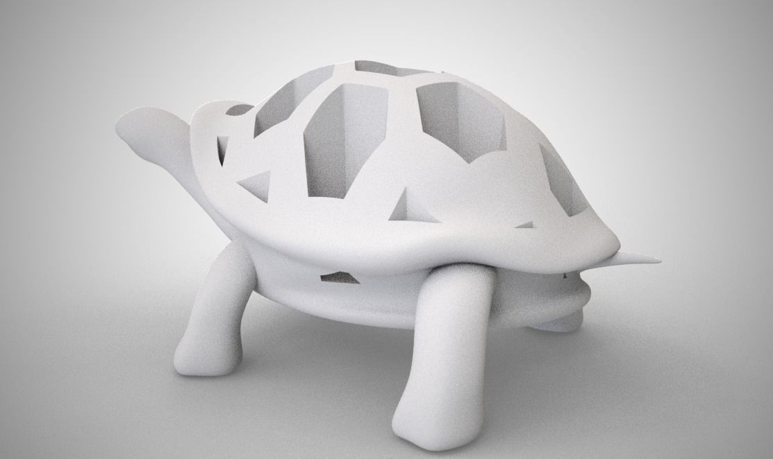 Turtle Organizer 3D print model_10