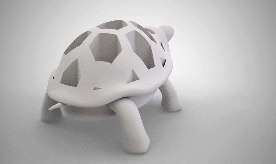 Turtle Organizer 3D print model_9