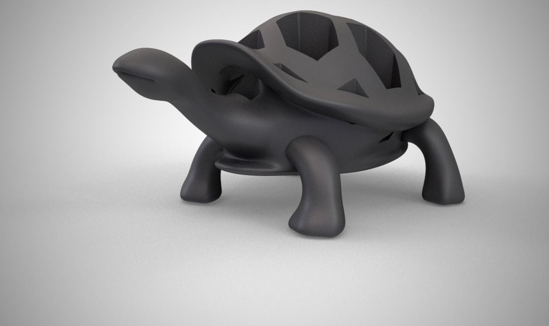 Turtle Organizer 3D print model_6
