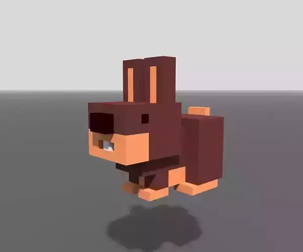 Voxel Brown Bunny