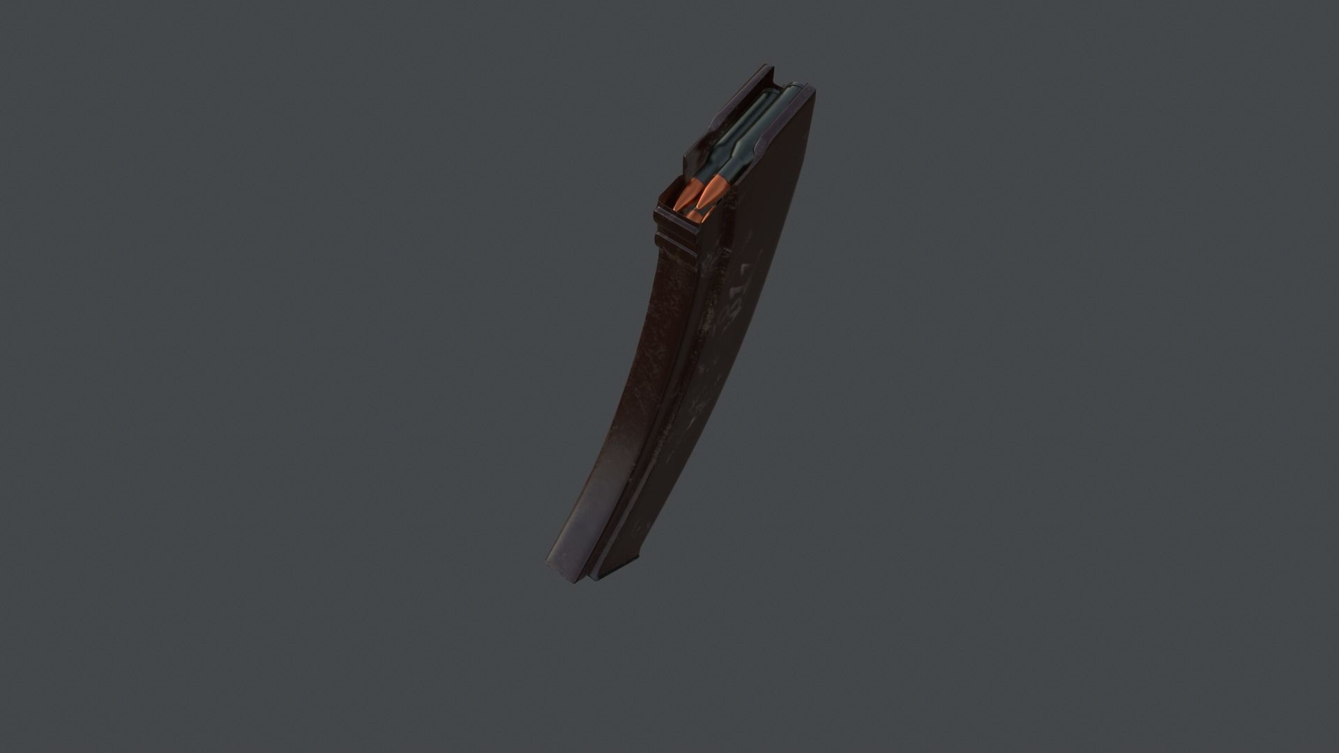 AK Rifle Low-poly 3D model_16