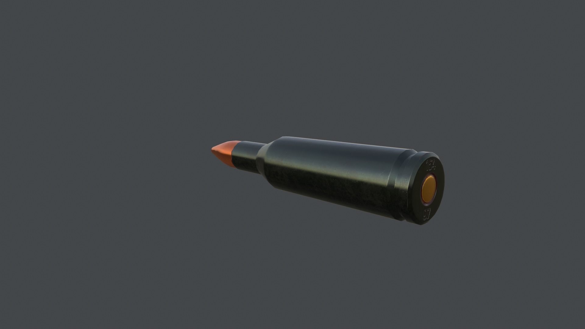 AK Rifle Low-poly 3D model_21