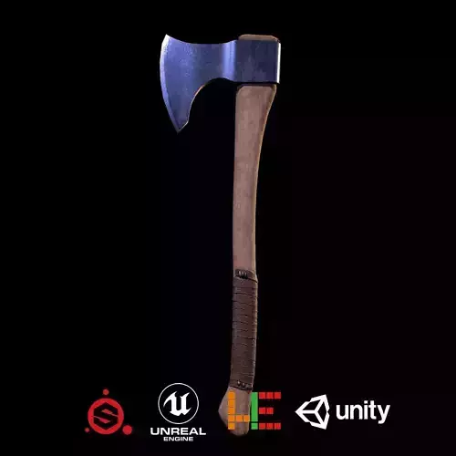 HIE Game Ready Viking Axe D180213