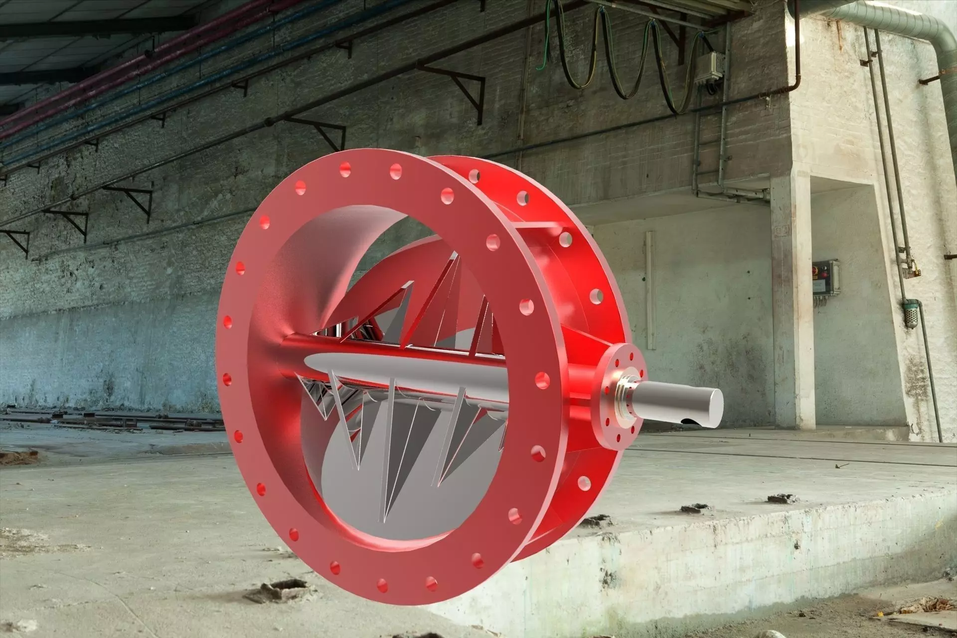 Throttle Valvola a farfalla Free 3D model