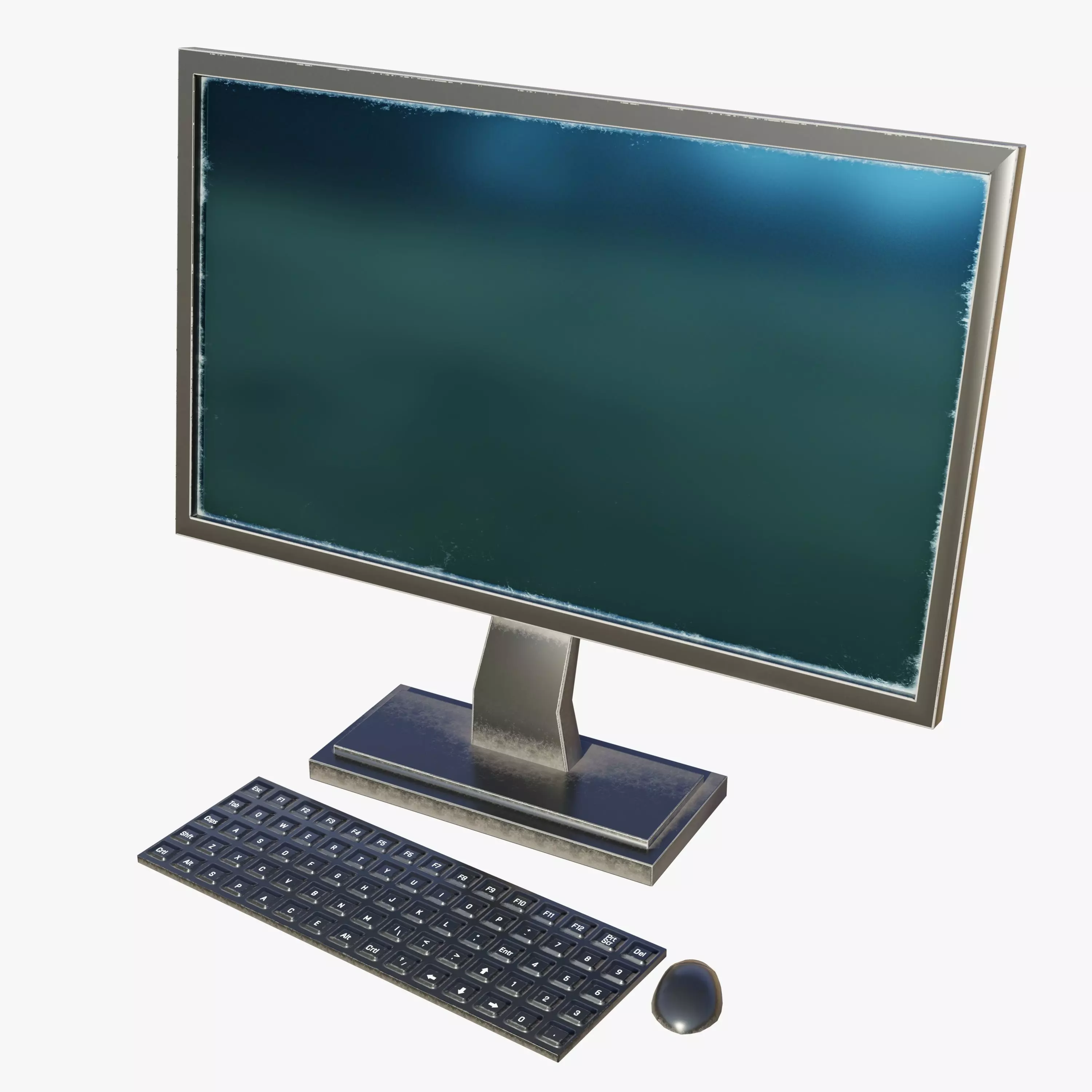 Desktop Computer - Low Poly 3D model | CGTrader