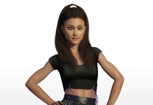 Ariana Grande 3D model_4