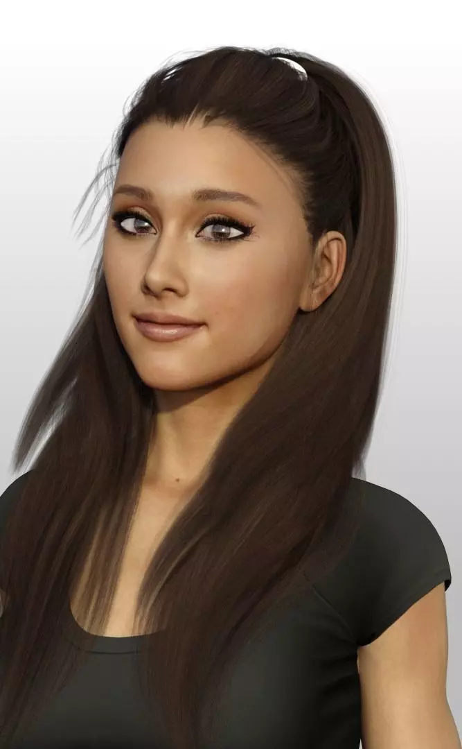 Ariana Grande 3D model_0