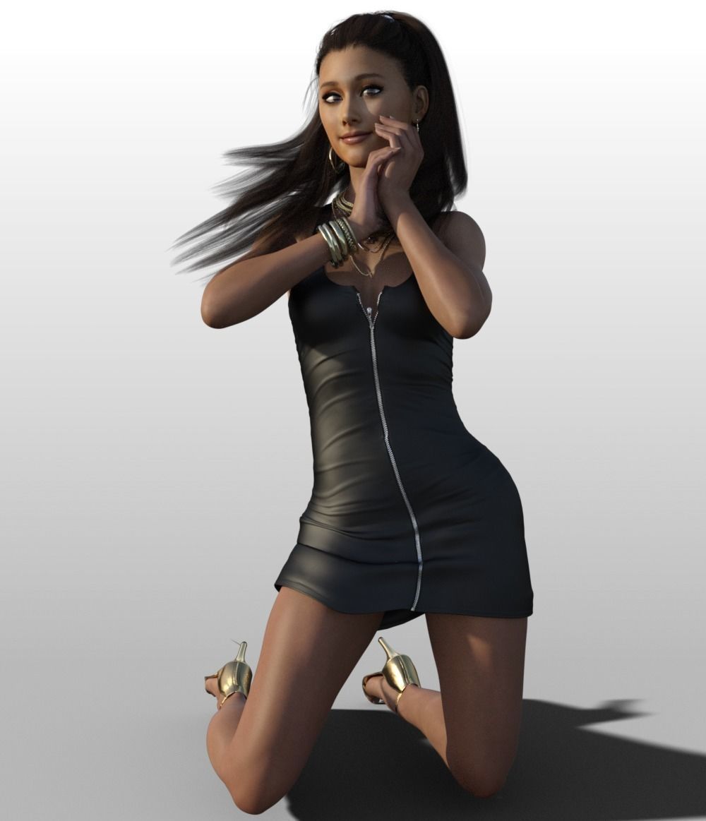 Ariana Grande 3D model_3