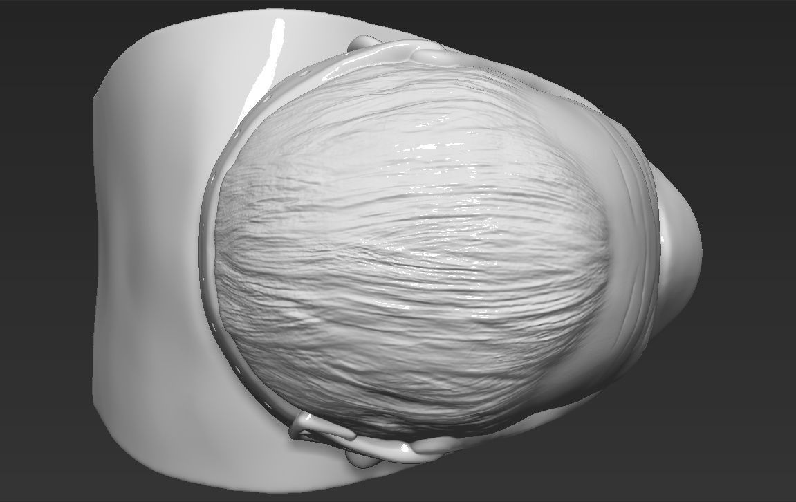 Hannibal Lecter bust 3D printing ready stl obj formats 3D print model_34