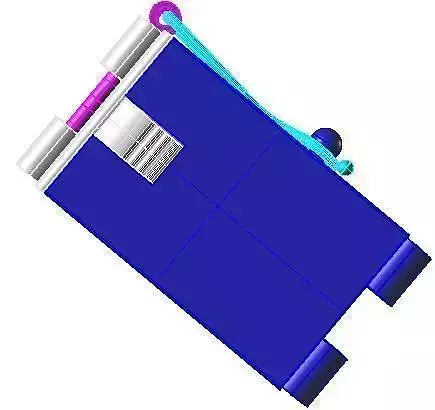 Box clasps - Library techique 3D - Conception of jewels 3D print model