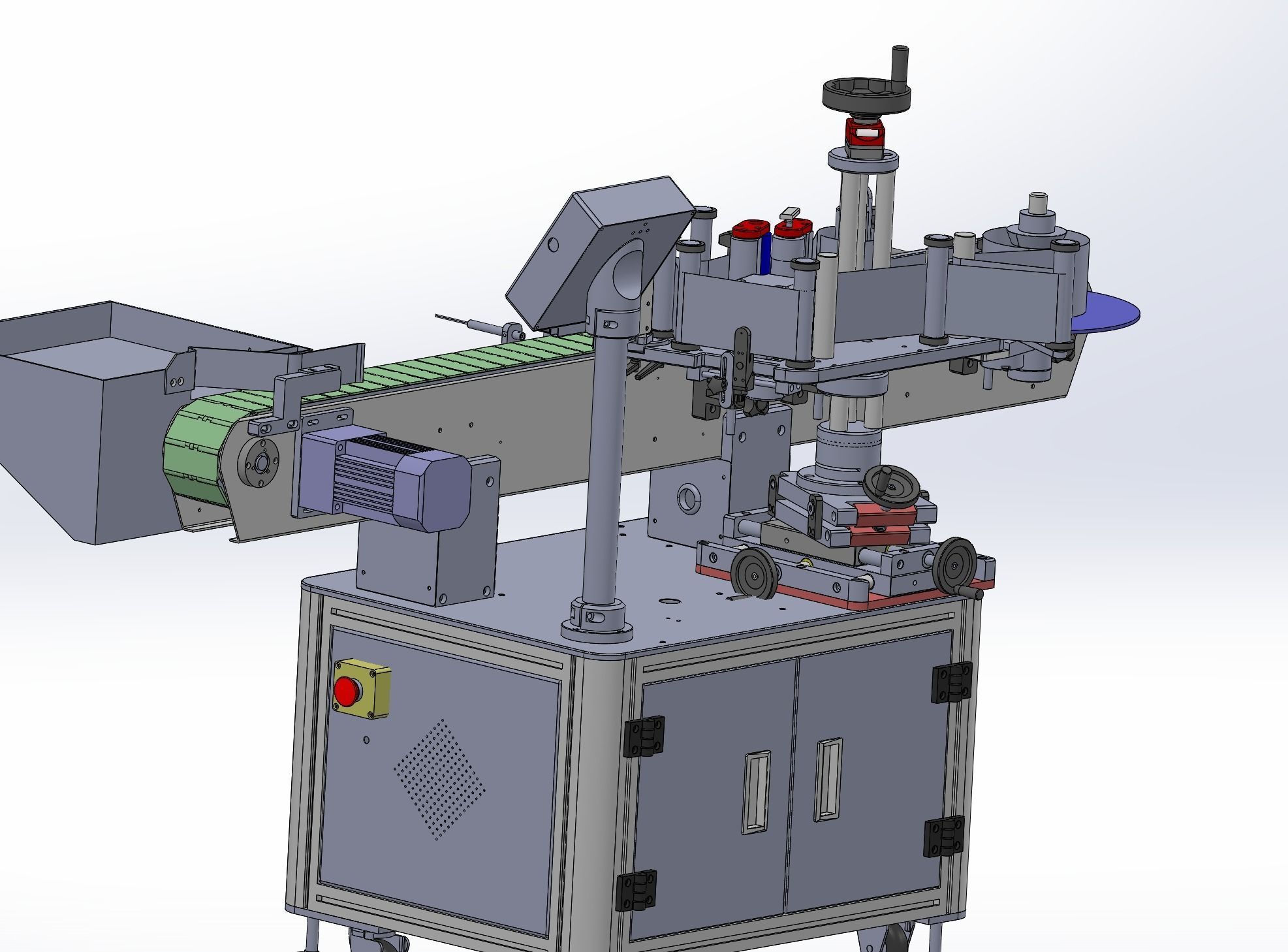Labeling machine 3D model_1
