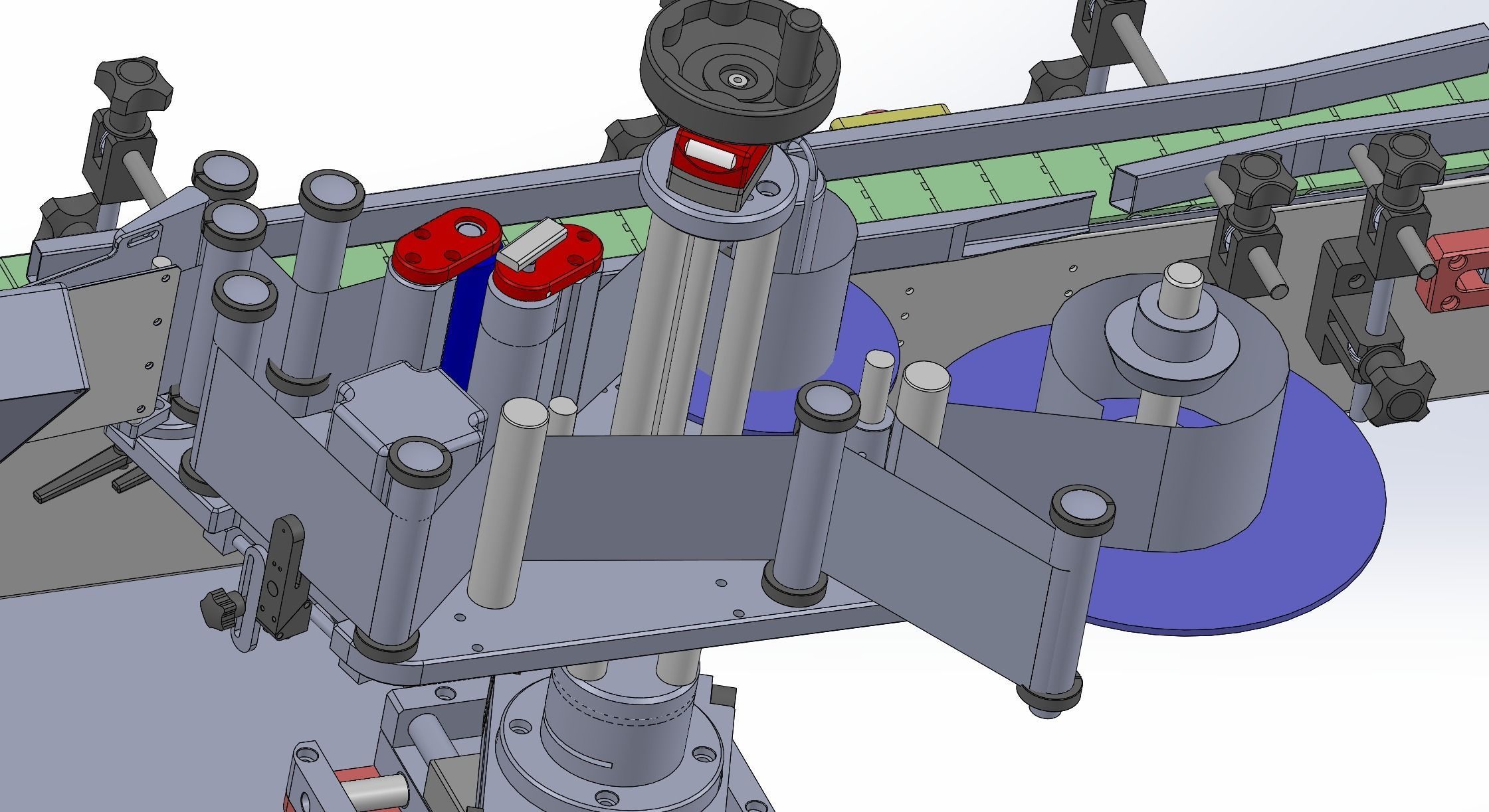 Labeling machine 3D model_2