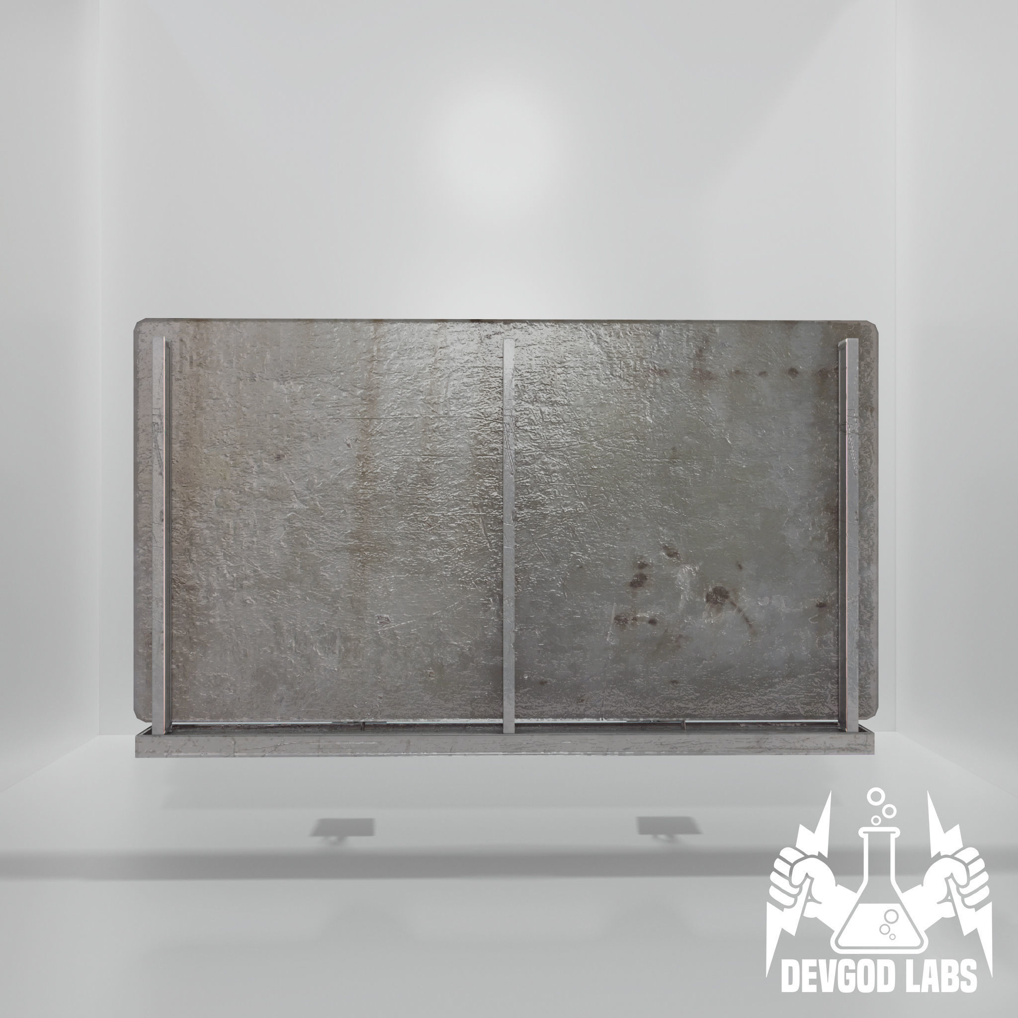 Game-ready Highway Sign Pack With Sign Template Low-poly 3D model_1