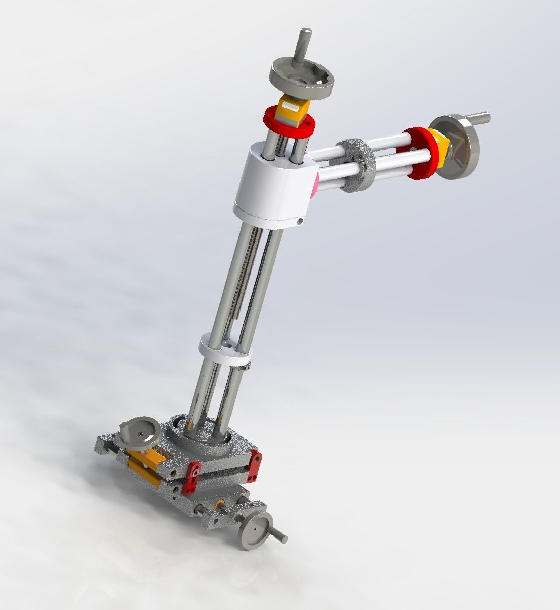 Vertical change horizontal labeling machine 3D model_13