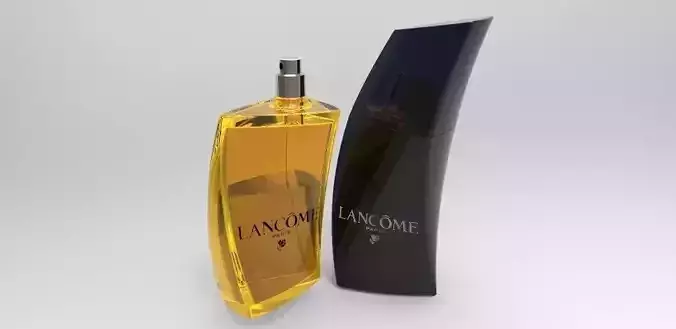 Perfume lancome bottle
