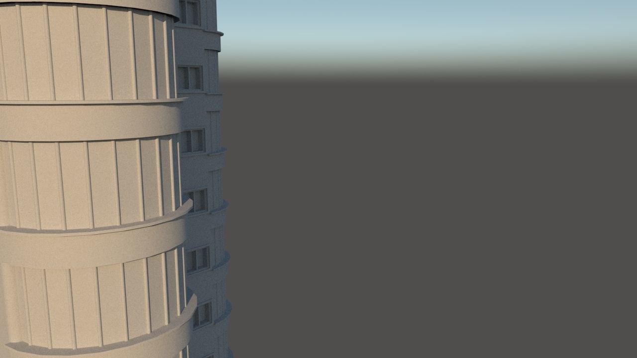 Skyscrapper Hotel 3D model_10