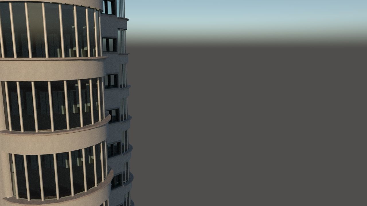 Skyscrapper Hotel 3D model_9