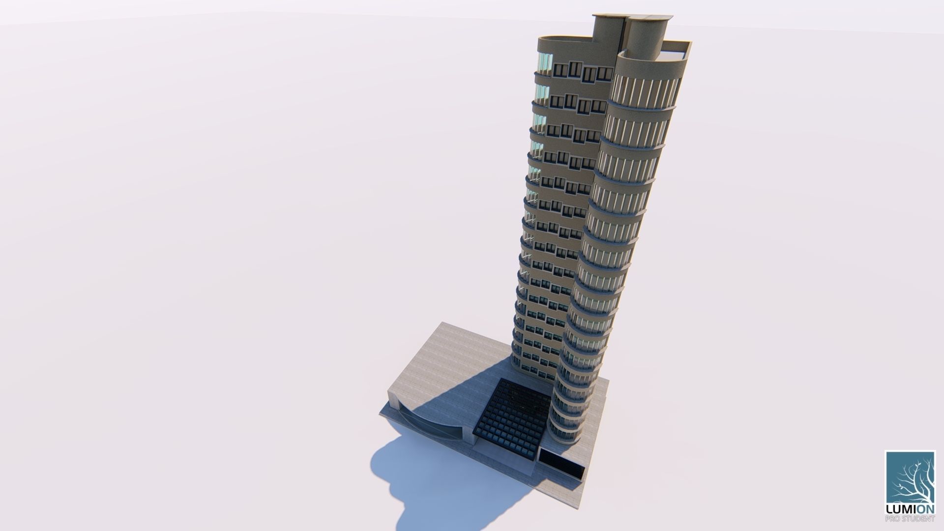 Skyscrapper Hotel 3D model_13