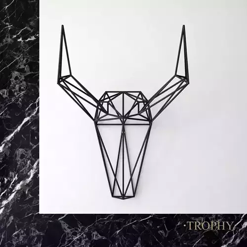 Wall decor TROPHY 3D model