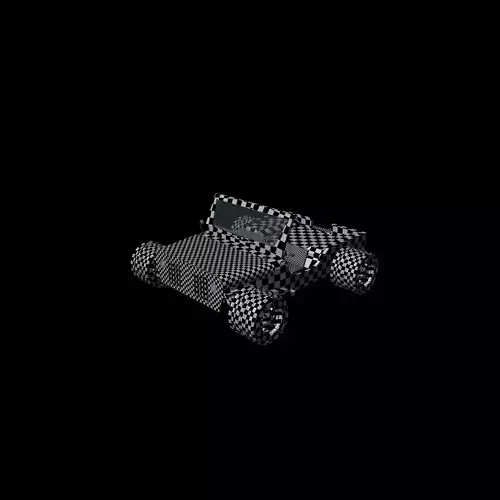 jeep model car Low-poly 3D model