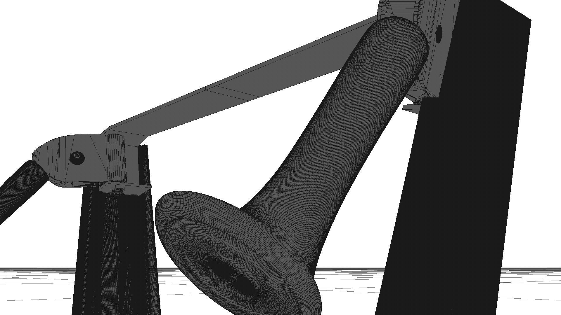 Concept2 SkiErg 3D model_23