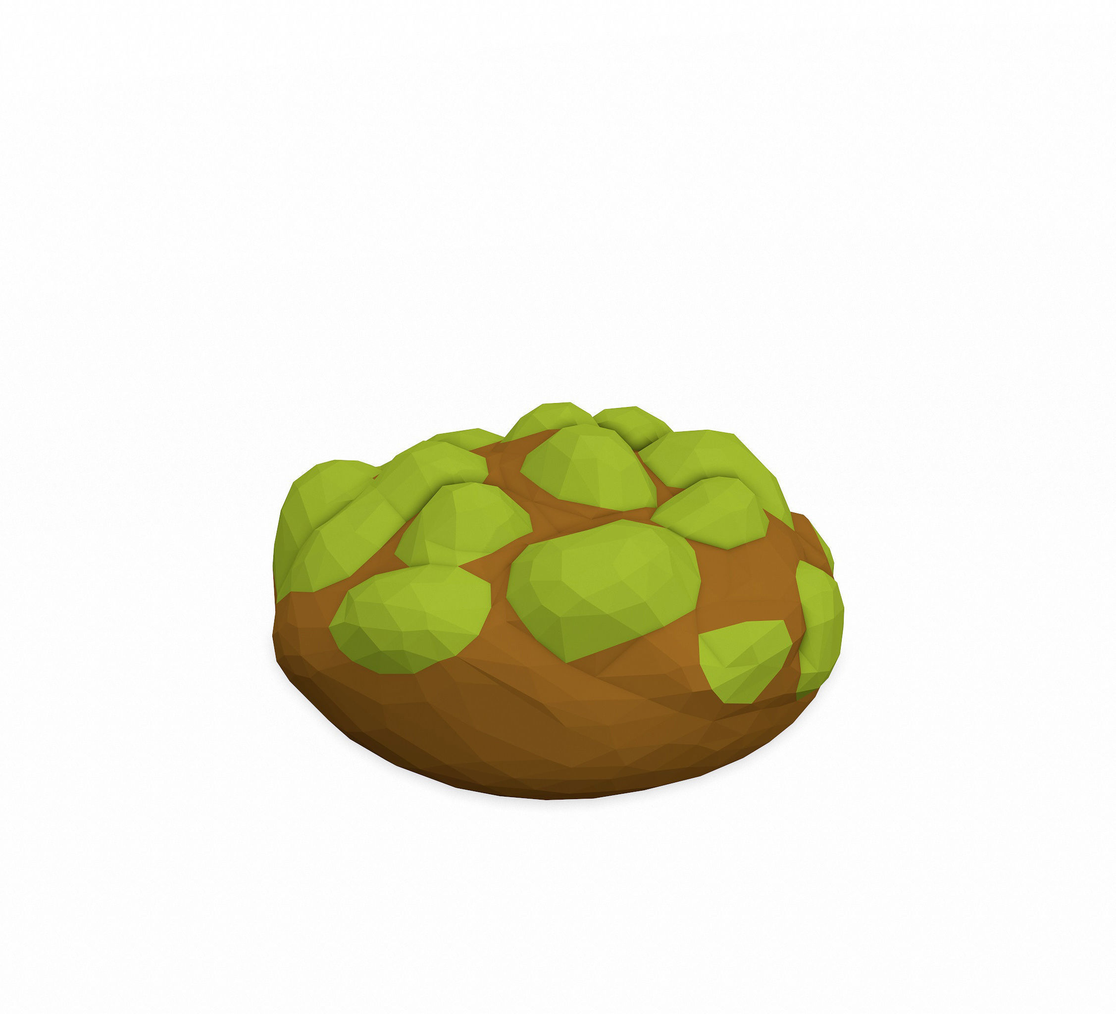 LOW POLY Moss Pack 2 Low-poly 3D model_13