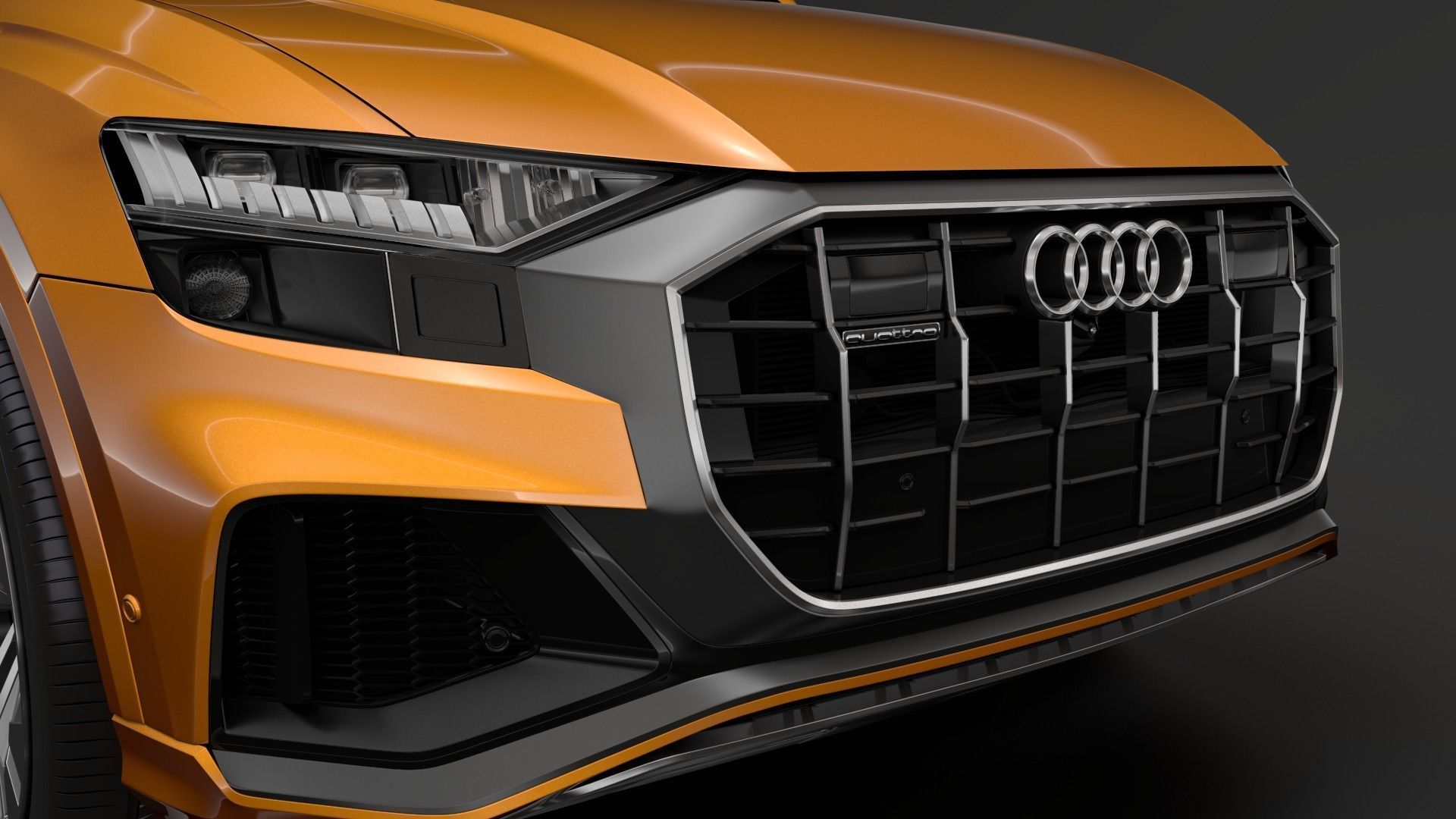 Audi Q8 50 TDI quattro S line 2020 3D model_3