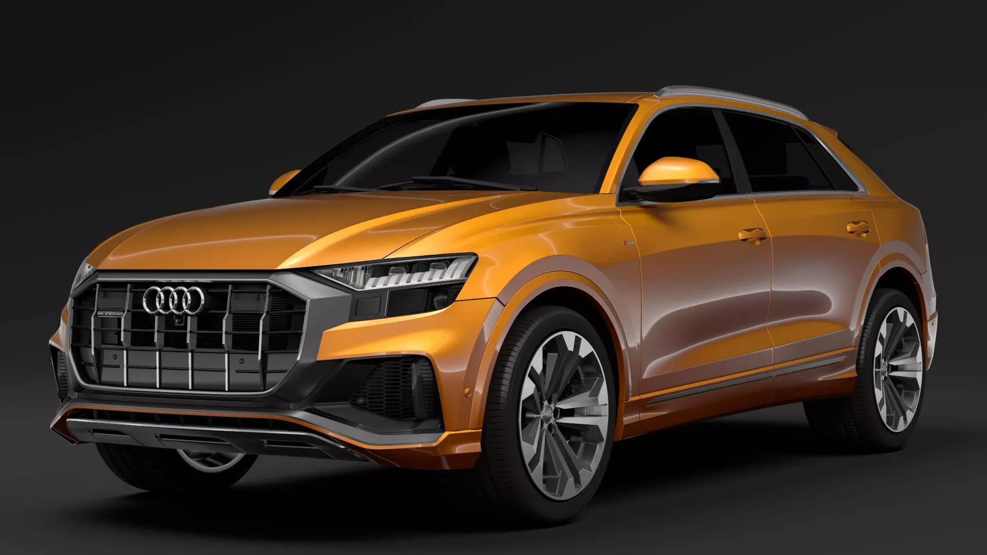 Audi Q8 50 TDI quattro S line 2020 3D model_0