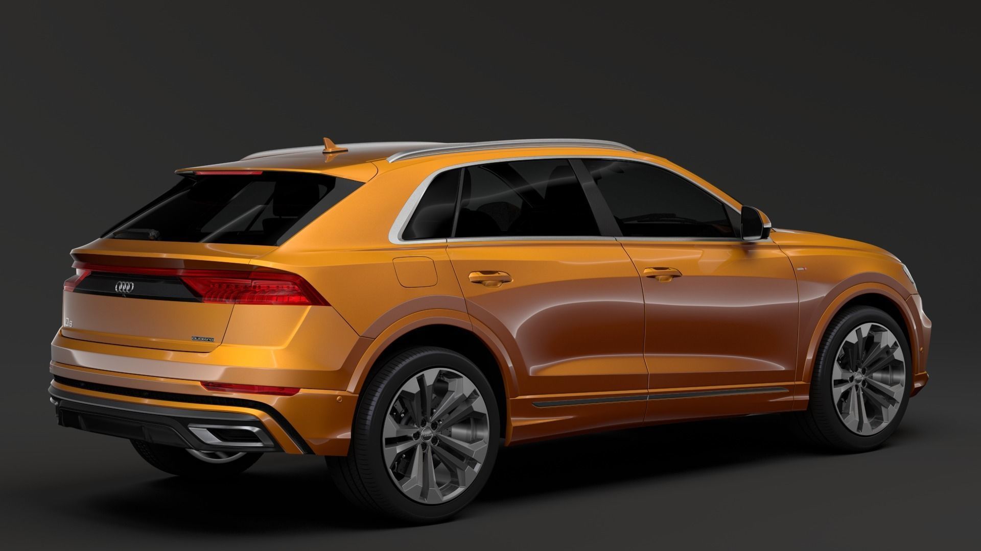 Audi Q8 50 TDI quattro S line 2020 3D model_7