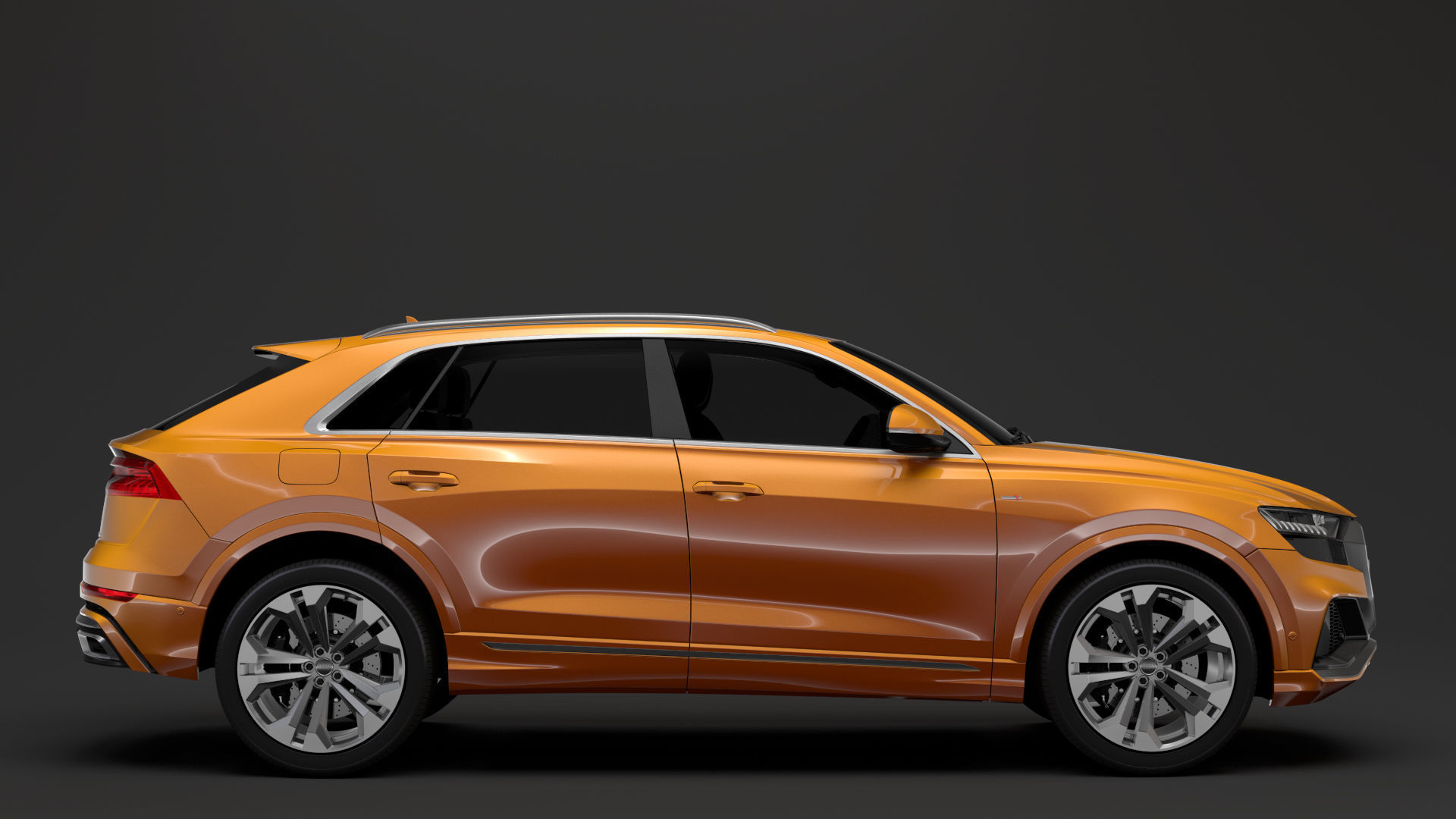 Audi Q8 50 TDI quattro S line 2020 3D model_4