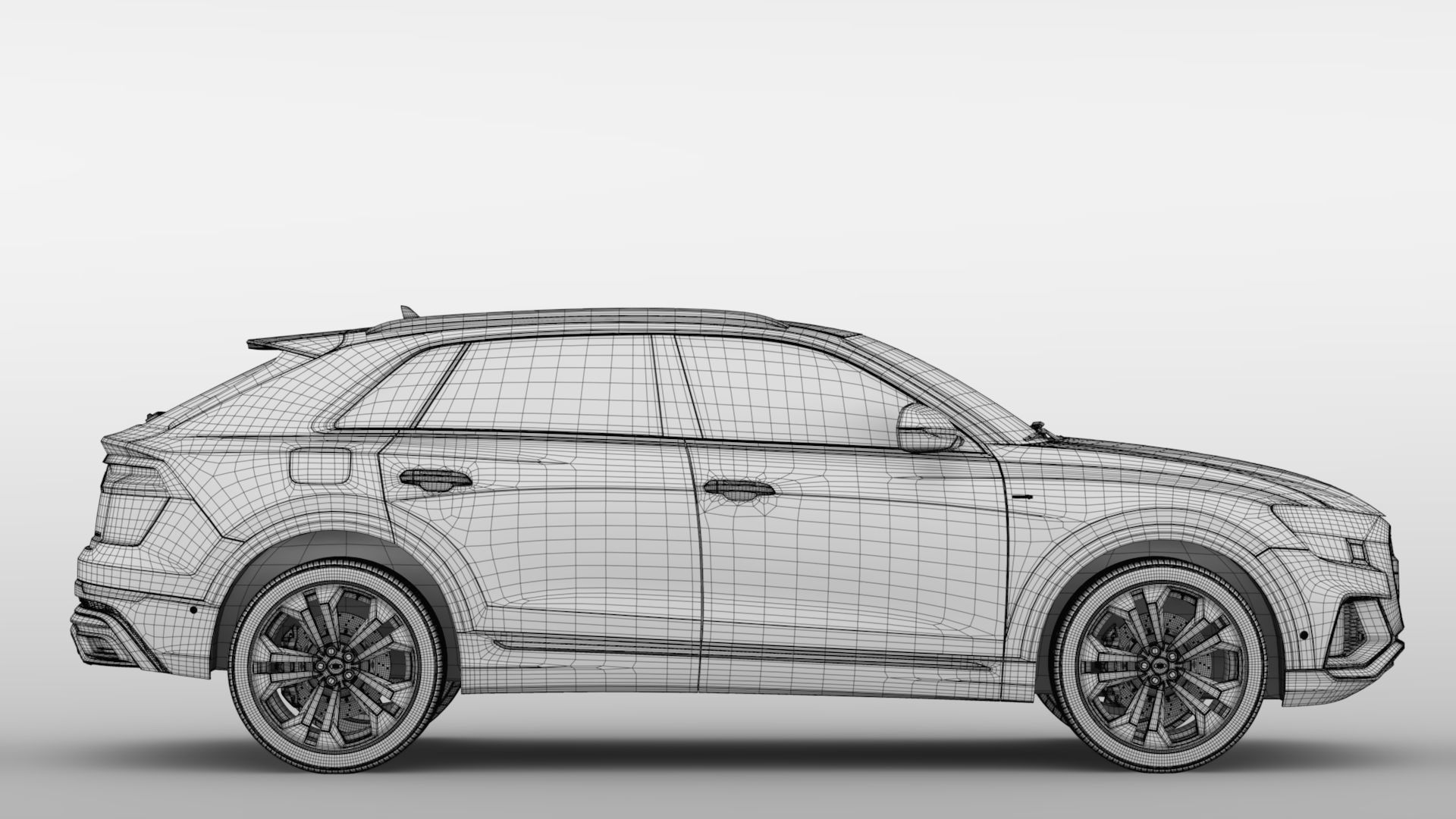Audi Q8 50 TDI quattro S line 2020 3D model_18