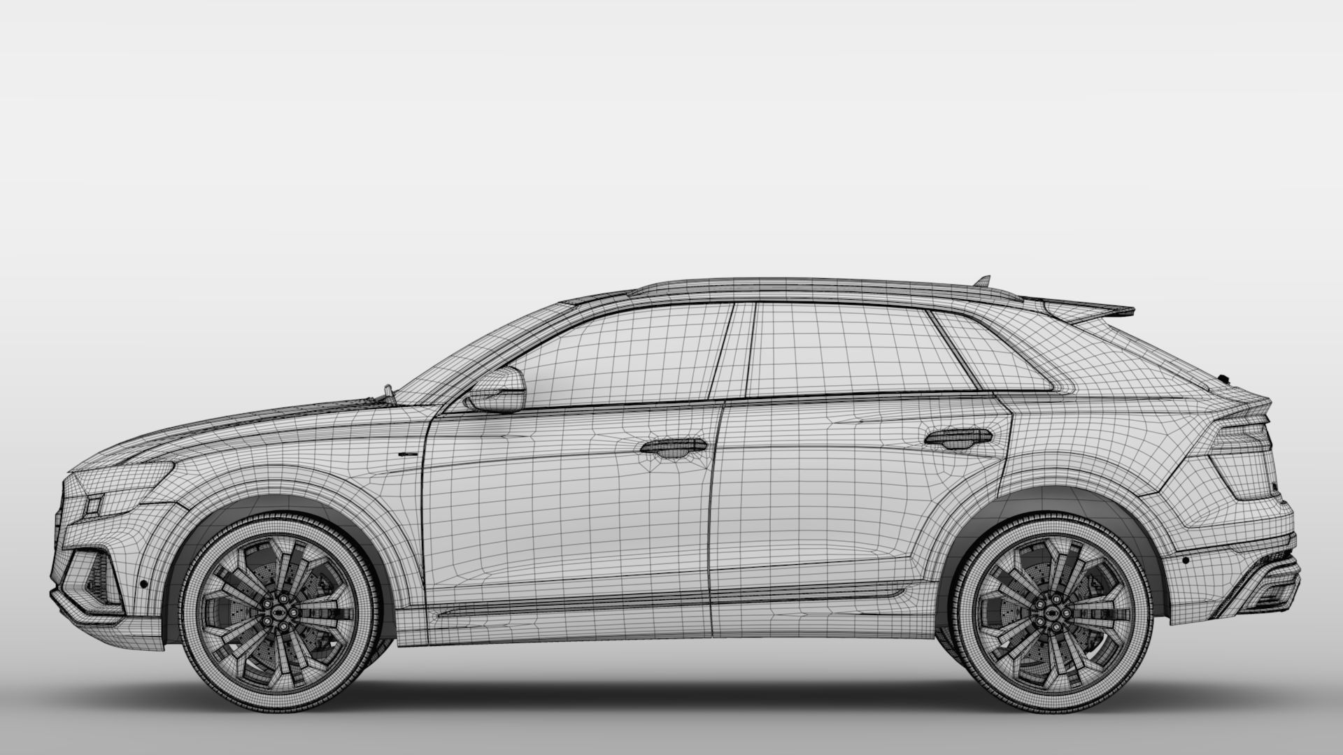 Audi Q8 50 TDI quattro S line 2020 3D model_21