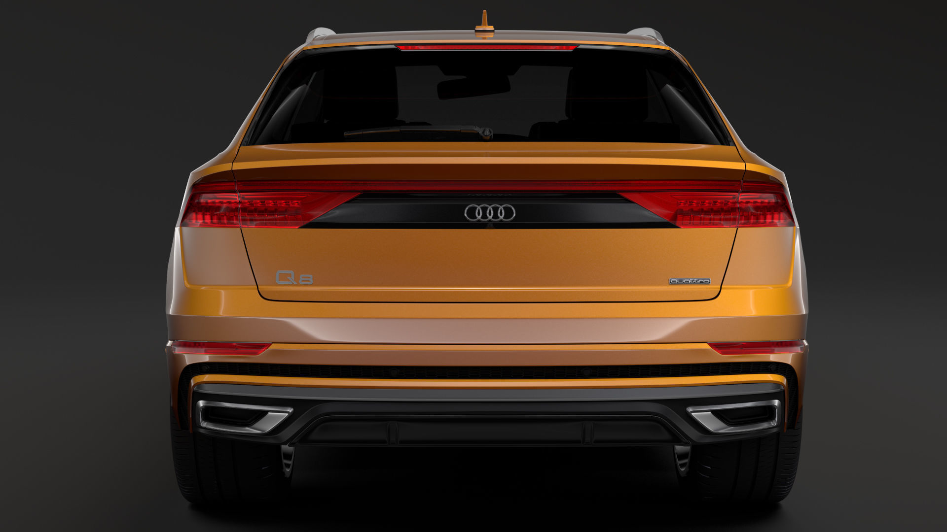 Audi Q8 50 TDI quattro S line 2020 3D model_10