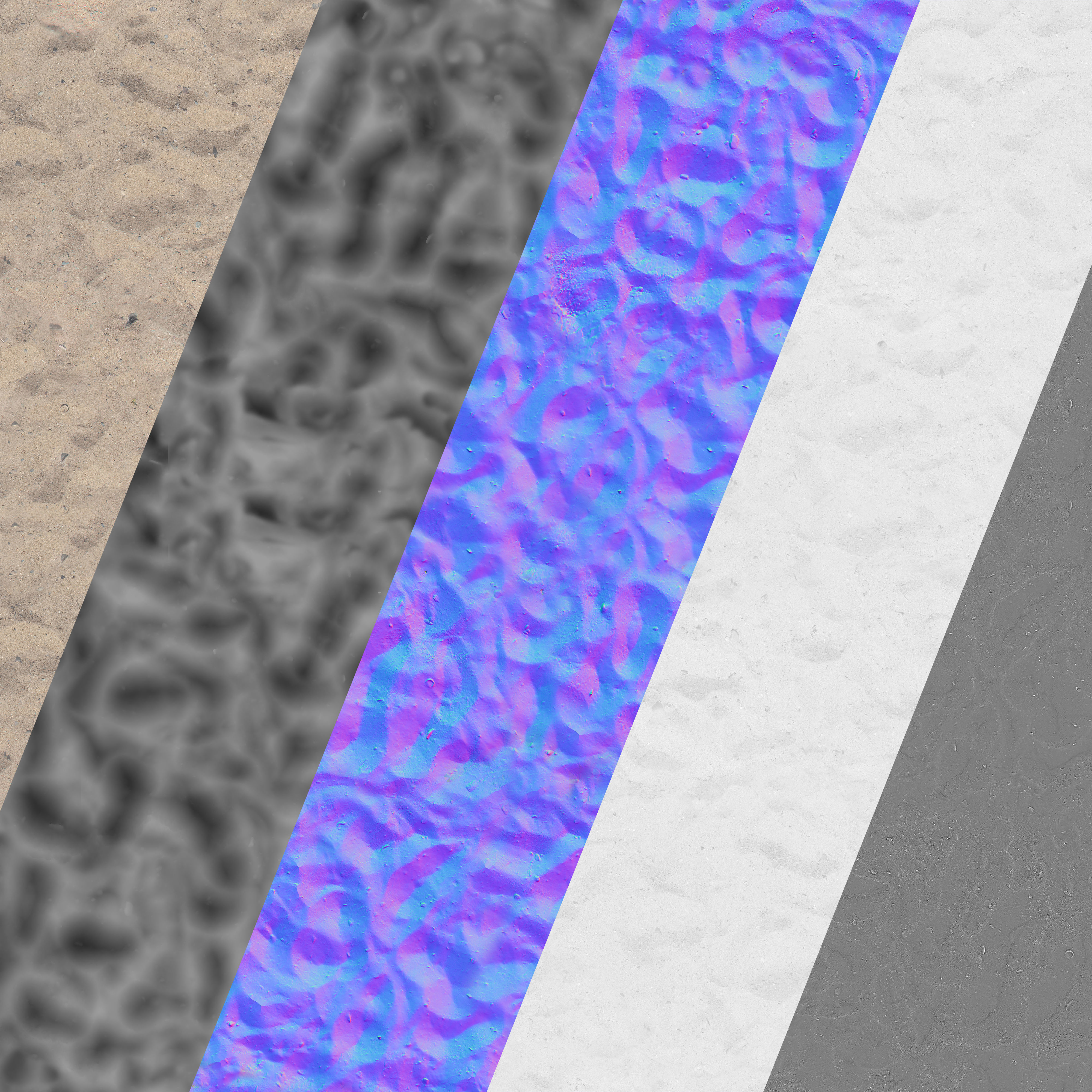 Beach Sand  Scan 3D model_5