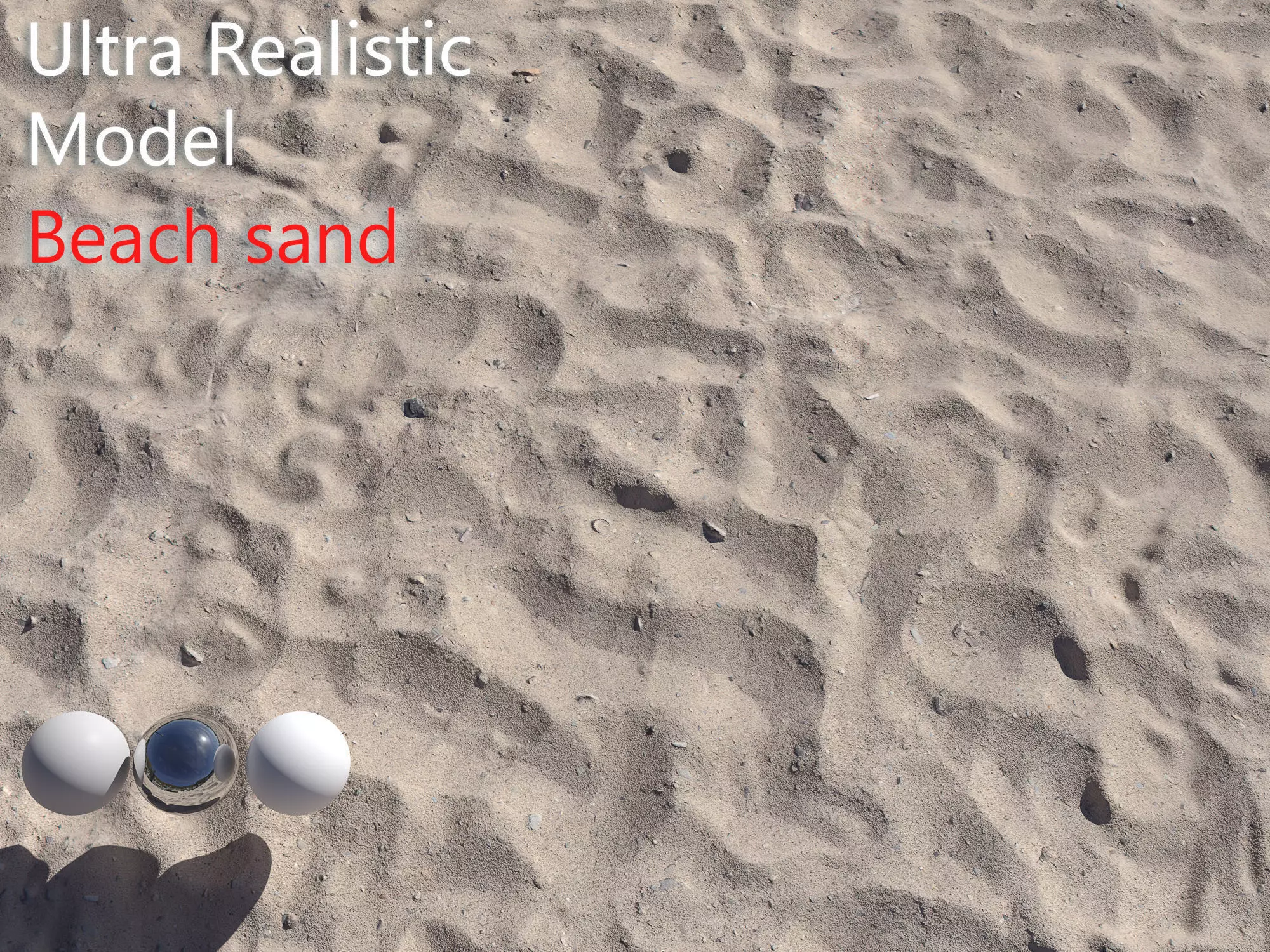 Beach Sand  Scan 3D model_0