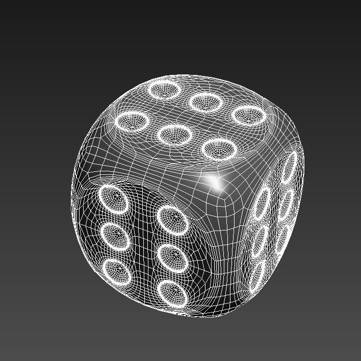 Lucky Dice 3D print model_1