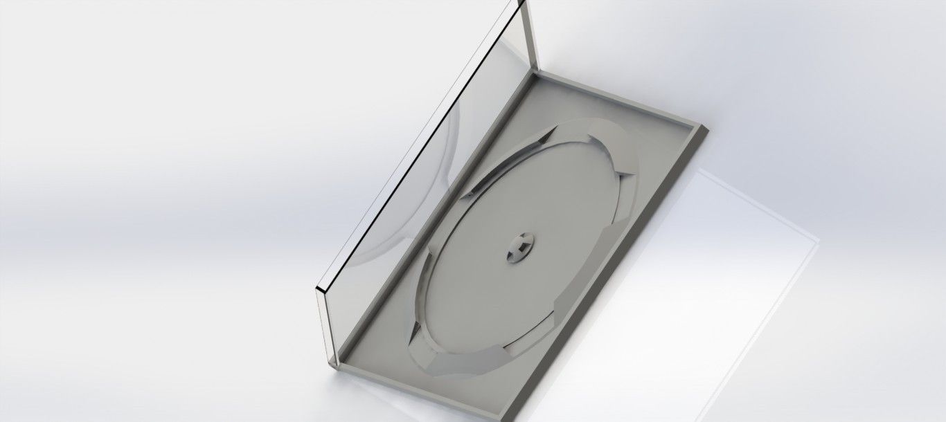 CD Case Free 3D model_1