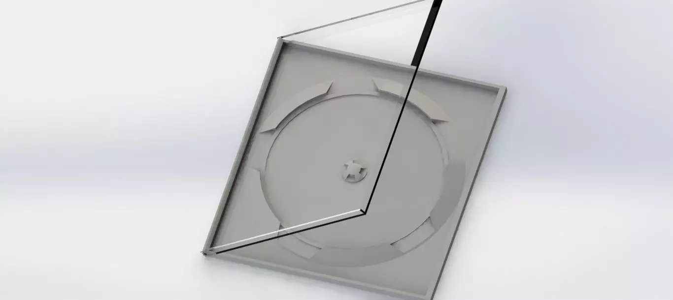 CD Case Free 3D model_0