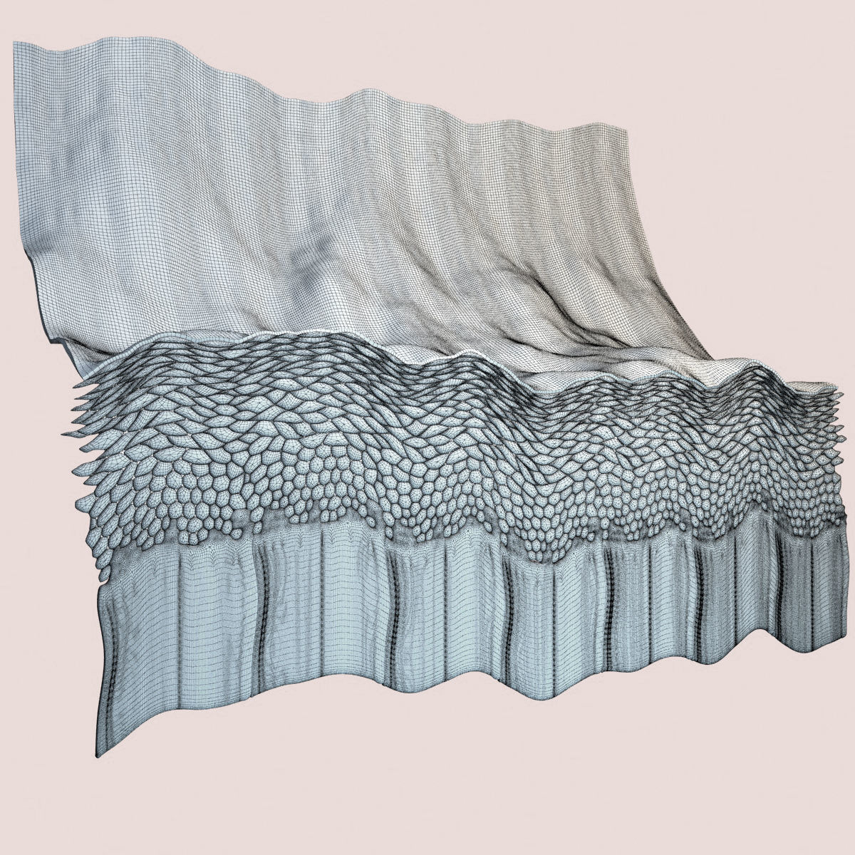 Cell layers 3D model 3D print model_6