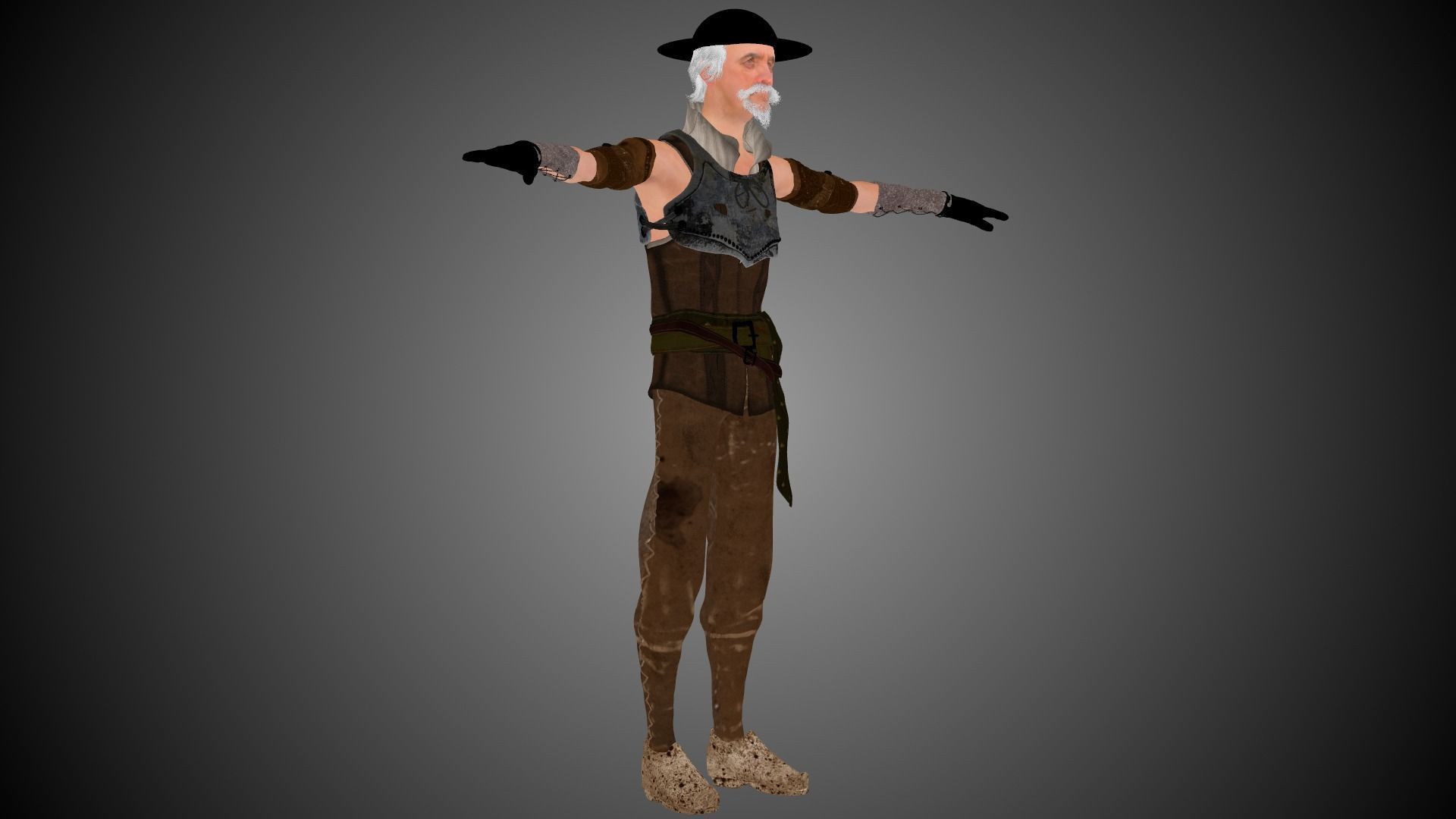 Don Quijote De La Mancha 3D model_4
