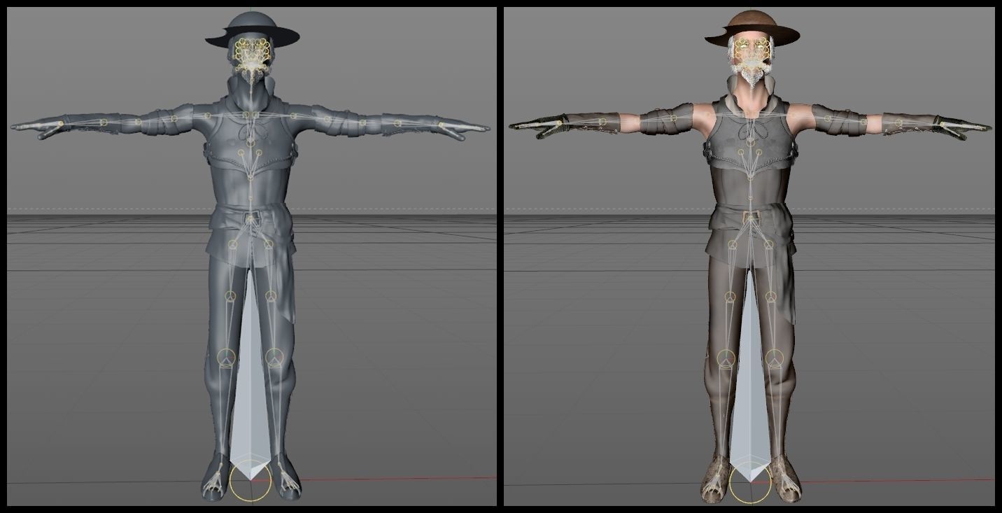 Don Quijote De La Mancha 3D model_9